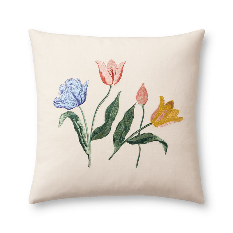 PRP0059 Tulips Pillow Collection by Rifle Paper Co. × Loloi