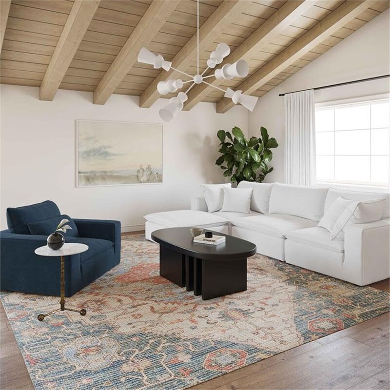 TOV Furniture Cali Pearl Modular White Upholstered 4 Piece Sectional image number 4