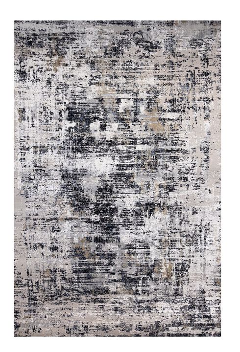 HomeRoots Abstract Area Rug