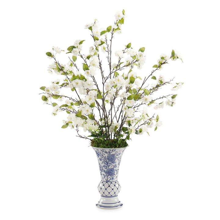 Blue Chinoiserie Cherries