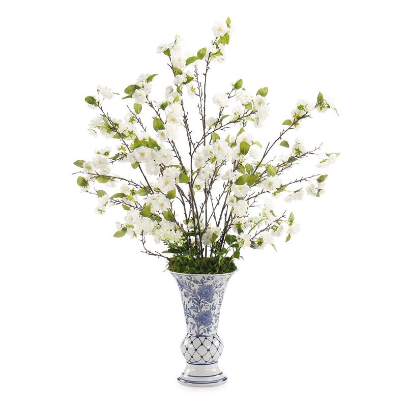 Blue Chinoiserie Cherries image number 0