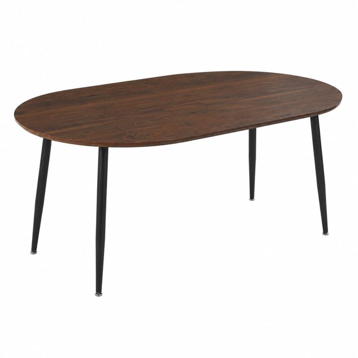 GOODSILO Extensible Multi-Functional Table with Sturdy Wood Legs for Dining, Office, and Coffee Use, 100/140/180cm