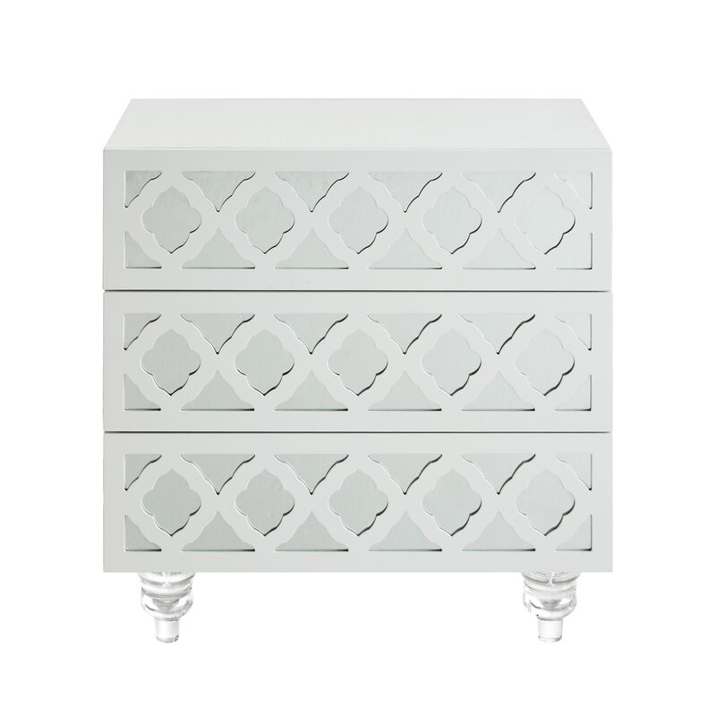 Inspired Home Gina  Side Table/Accent Table/Nightstand