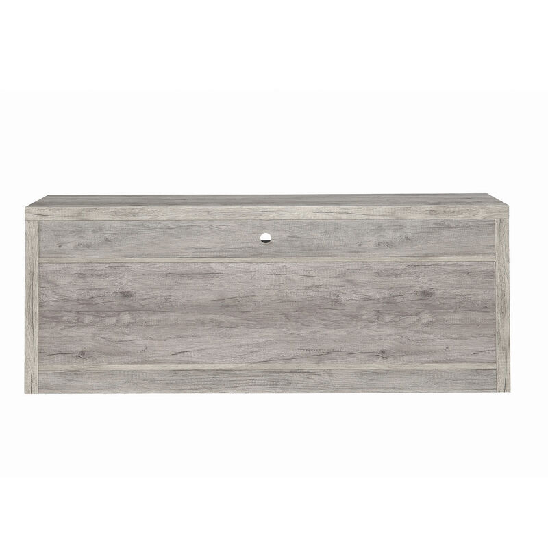 Fantastic Gray driftwood tv console image number 4