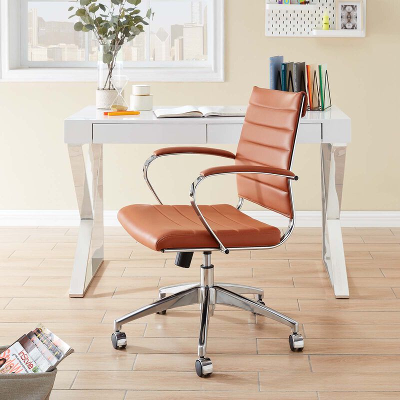 Modway Furniture - Jive Mid Back Office Chair Orange image number 1