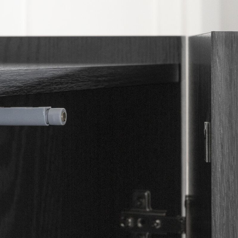 Liora Bookcase, Black Oak