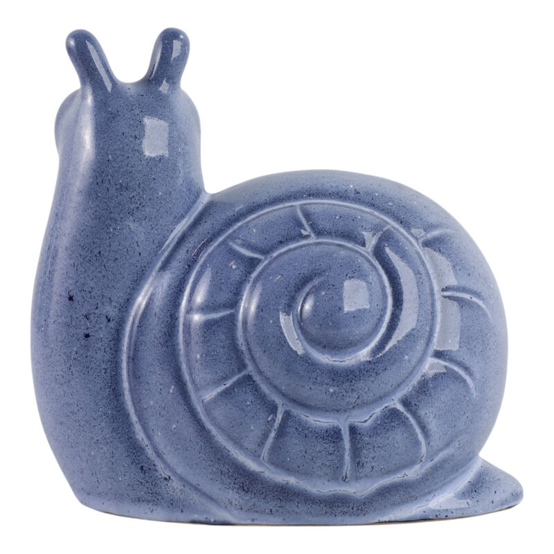 8" Garden Snail Reactive Finish,