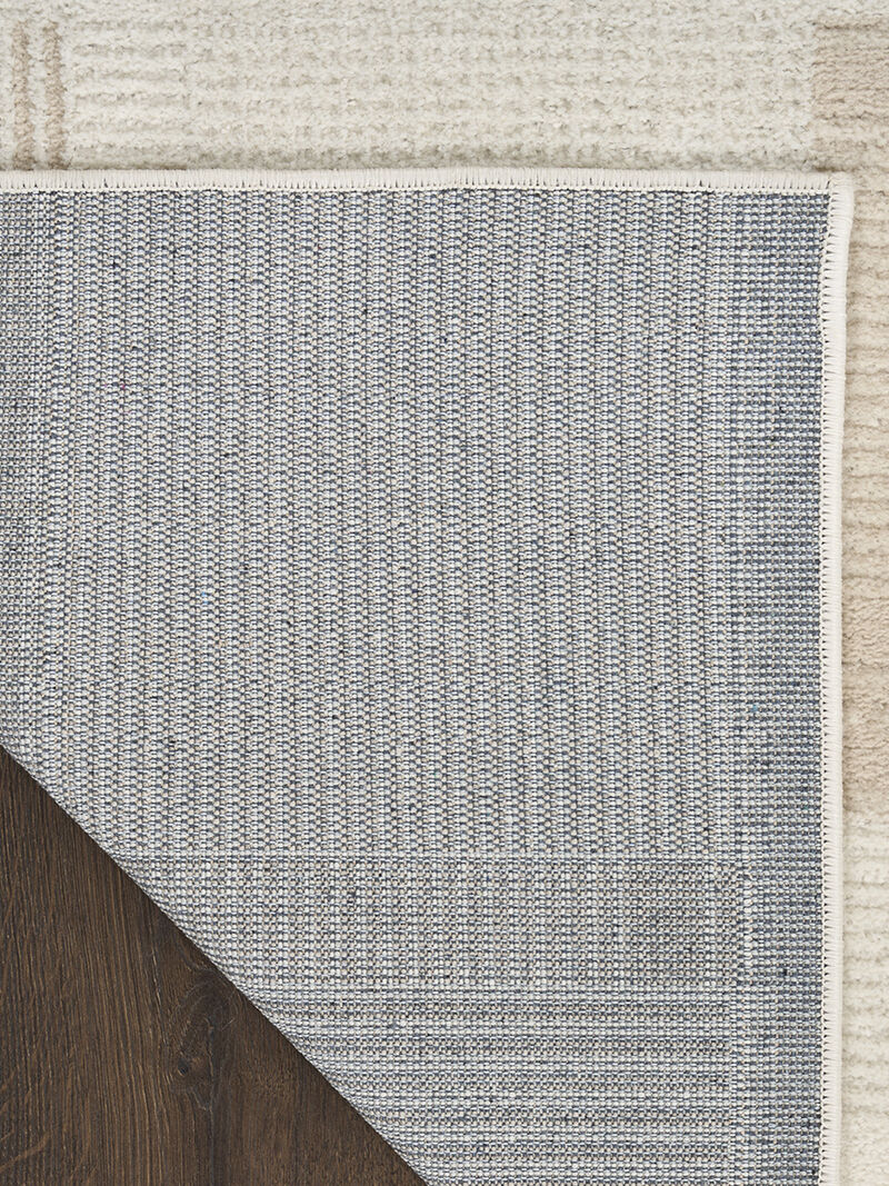 Nordic NRC09 Ivory/Taupe 4' x 6' Rug