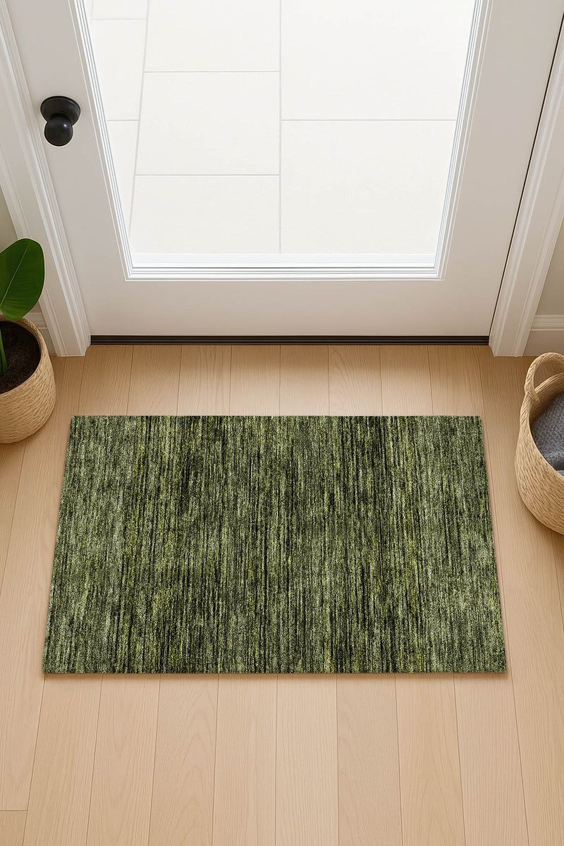 Soft Essentials SE1 Olive 9' x 12' Rug image number 2