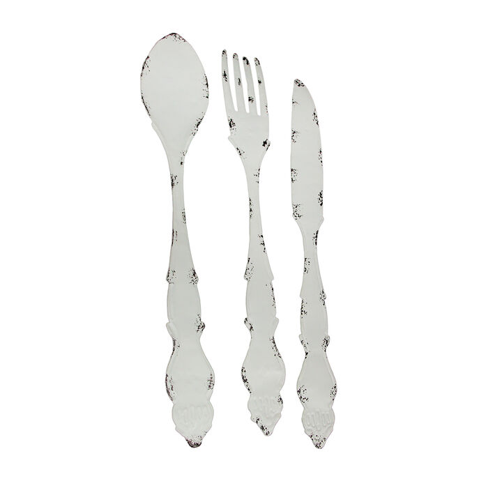 30 In Large Utensil Wall Art Decorative Knife Spoon Fork Farmhouse Kitchen Decor
