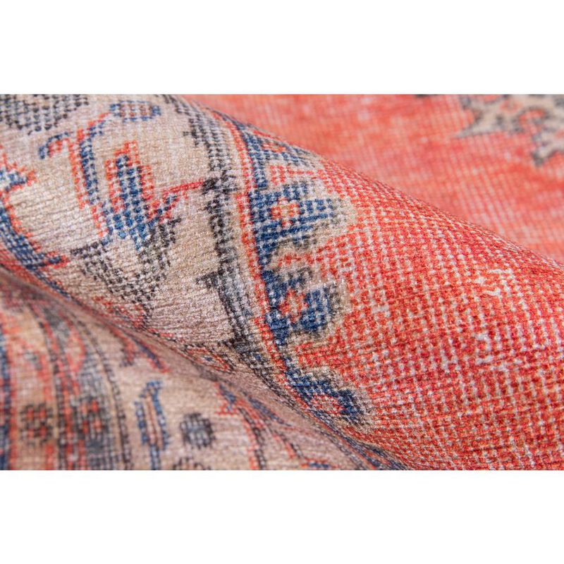 Momeni Traditional Rectangle Area Rug, Red, 7'6 X 9'6