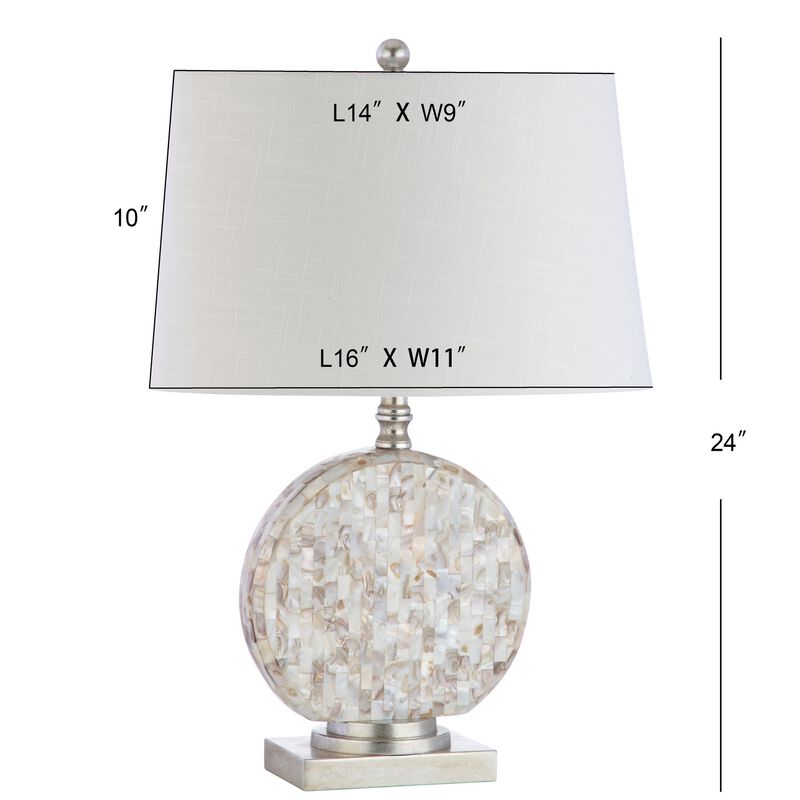 Dennis Seashell LED Table Lamp