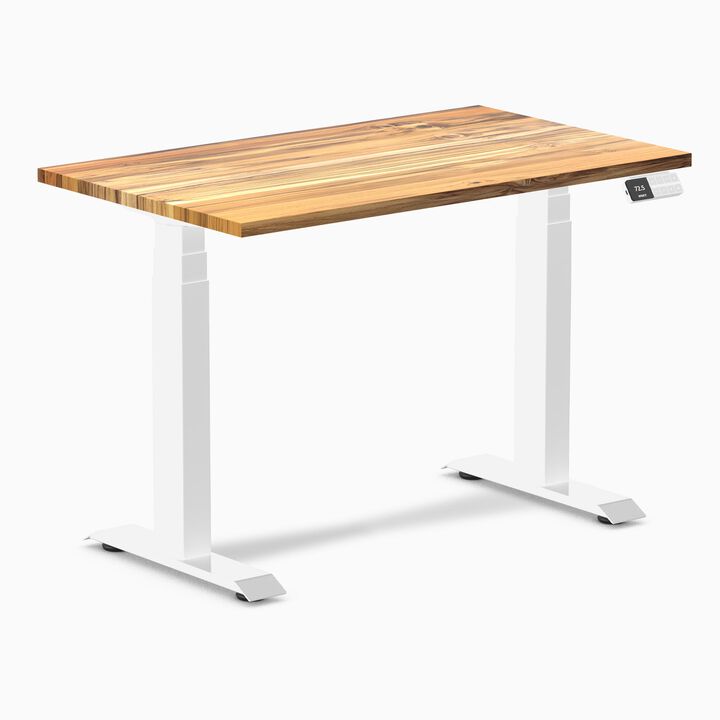 Desky Dual Mini Hardwood Sit Stand Desk