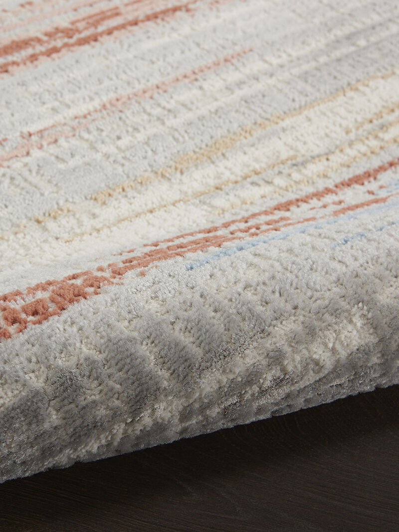 Elation ETN01 Ivory/Multicolor 4' x 6' Rug