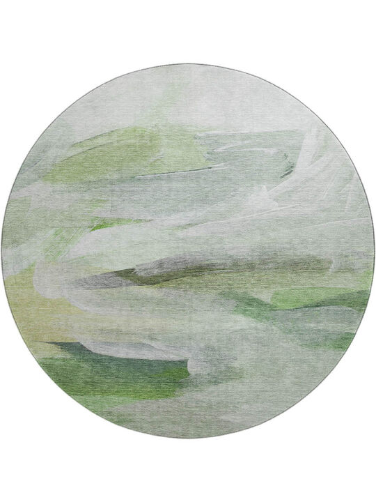 Ravenna RN11 Aloe 8' Round Rug