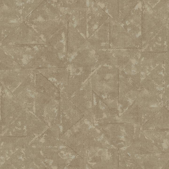 Absolutely Chic Distressed Geometric Texture Beige Wallpaper AC60030