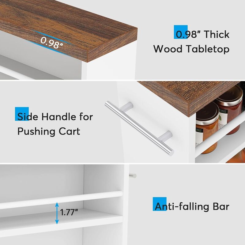 4-Tier Storage Cart image number 5