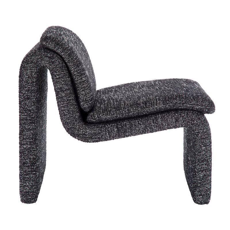Dune Boucle Upholstered Armless Accent Chair image number 3