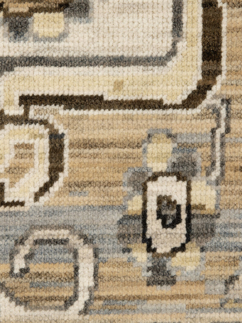 Acacia ACA04 6' x 9' Brown Rug