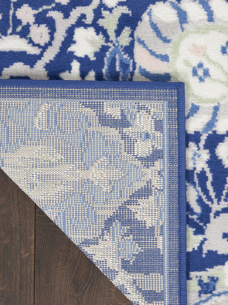 Whimsicle WHS10 Navy/Multicolor 5' x 7' Rug image number 2