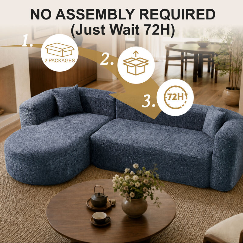 Cetram  L-Shaped Modular Sectional Sofa image number 5