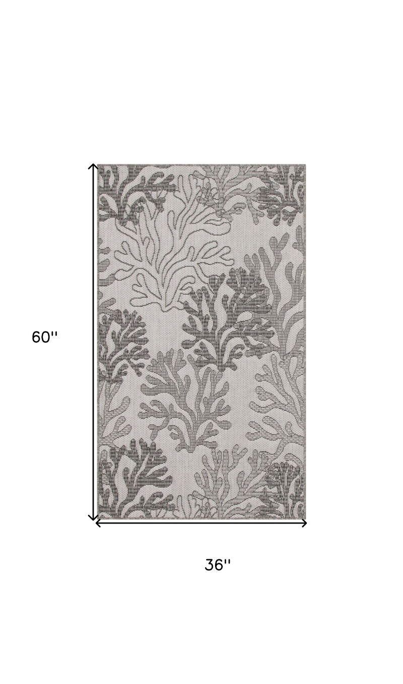 HomeRoots Nautical Indoor Outdoor Area Rug image number 2