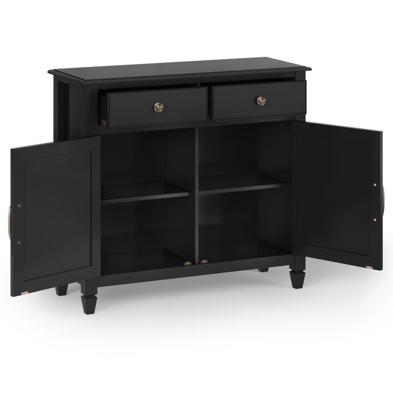 Wommab Solid Wood Entryway Storage Cabinet image number 4