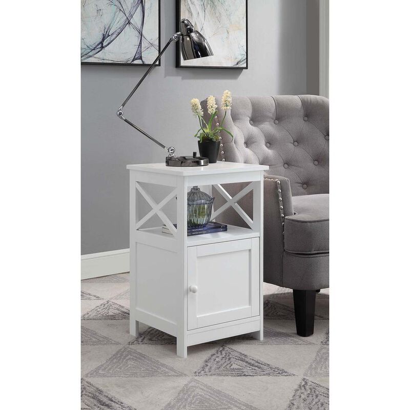 Convience Concept, Inc. Oxford End Table with Cabinet