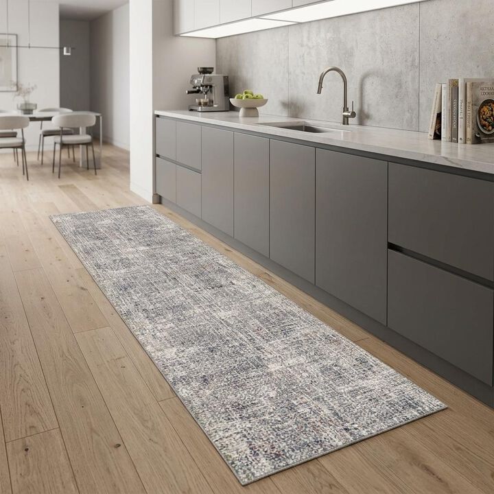 HomeRoots Abstract Runner Rug