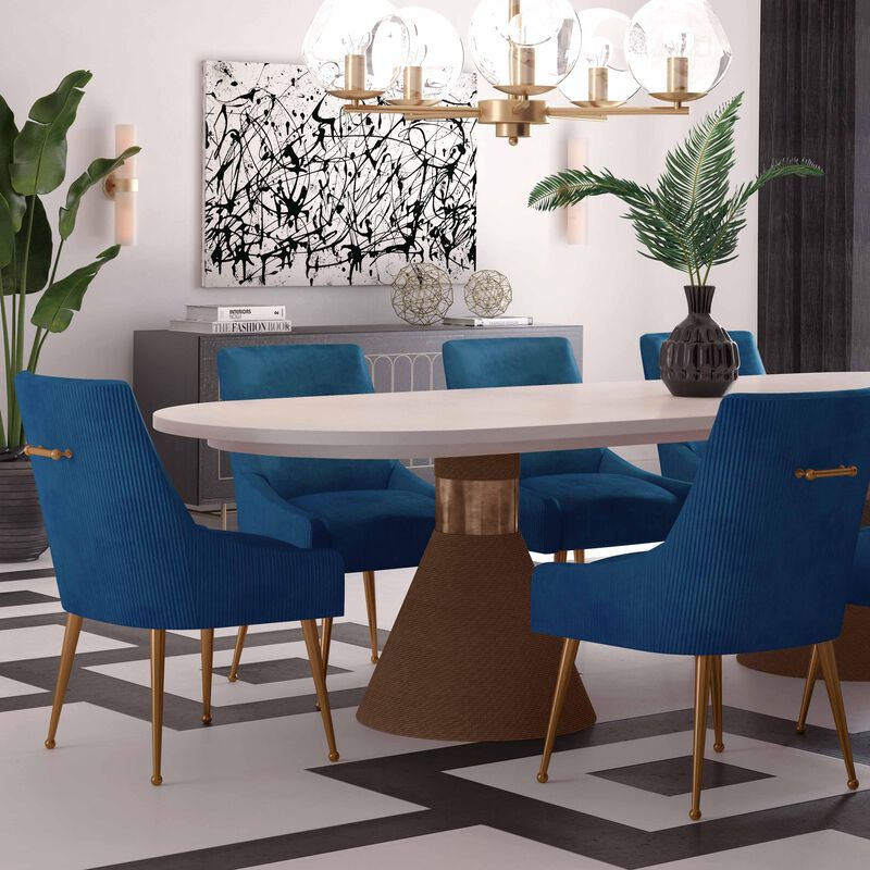 Beatrix Velvet Side Chair image number 1