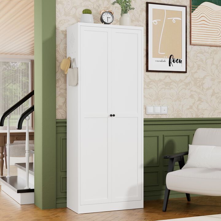 Hexfo Kitchen Pantry Cabinet