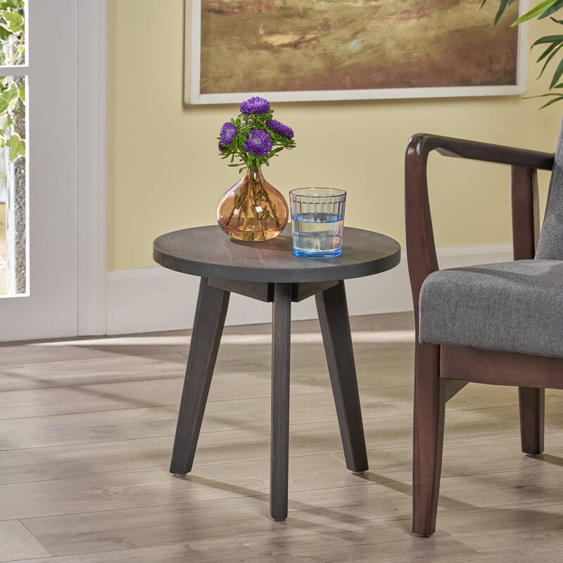 Merax Wood Side Table Compact Dining Table