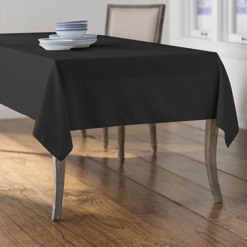 Rectangular Tablecloth 60 by 102 Inch Polyester Poplin Fabric image number 1