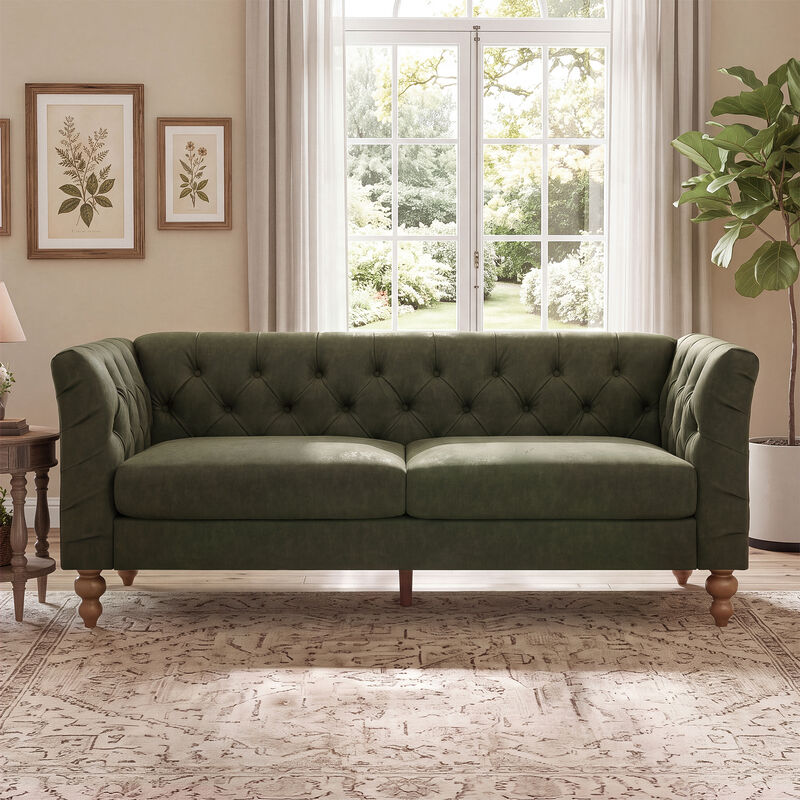 Kelhak 3 Seat PU Sofa image number 1