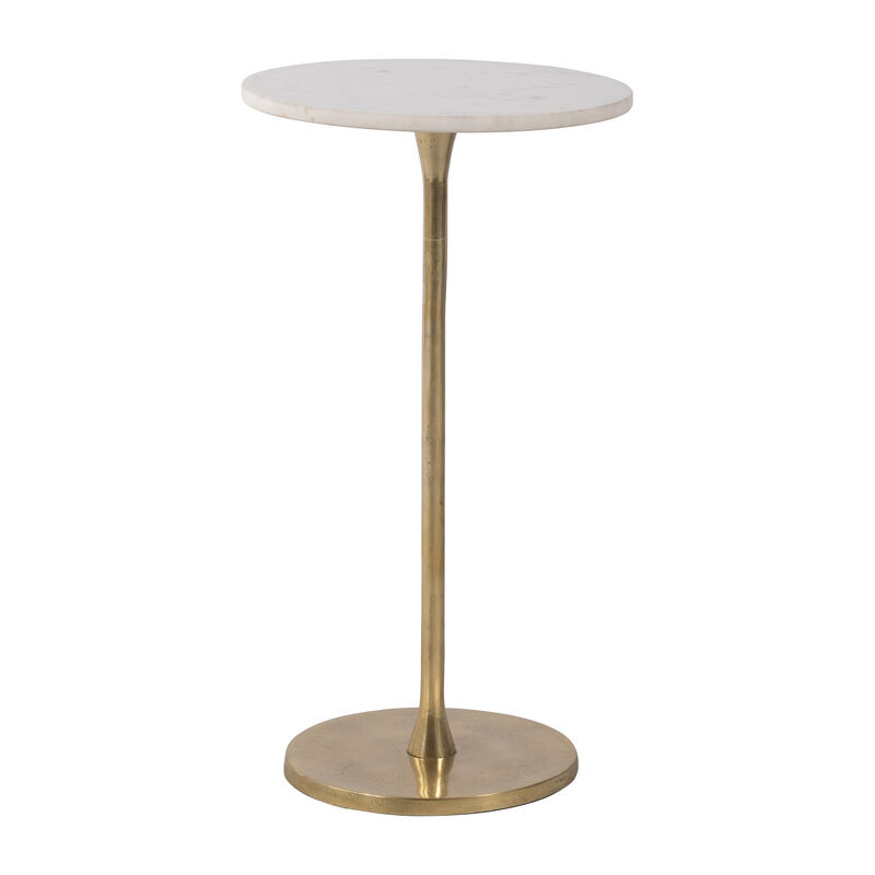 Metal 24H Round Drink Table image number 1