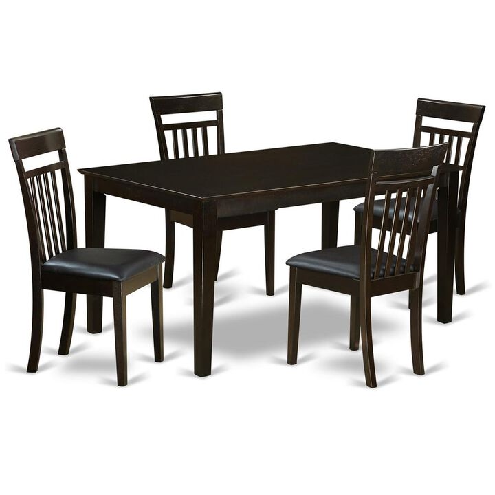 5  Pc  Dining  room  set  for  4-Dining  Table  Top  and  4  Dining  Chairs
