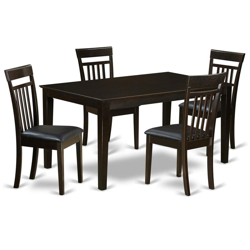 5  Pc  Dining  room  set  for  4-Dining  Table  Top  and  4  Dining  Chairs