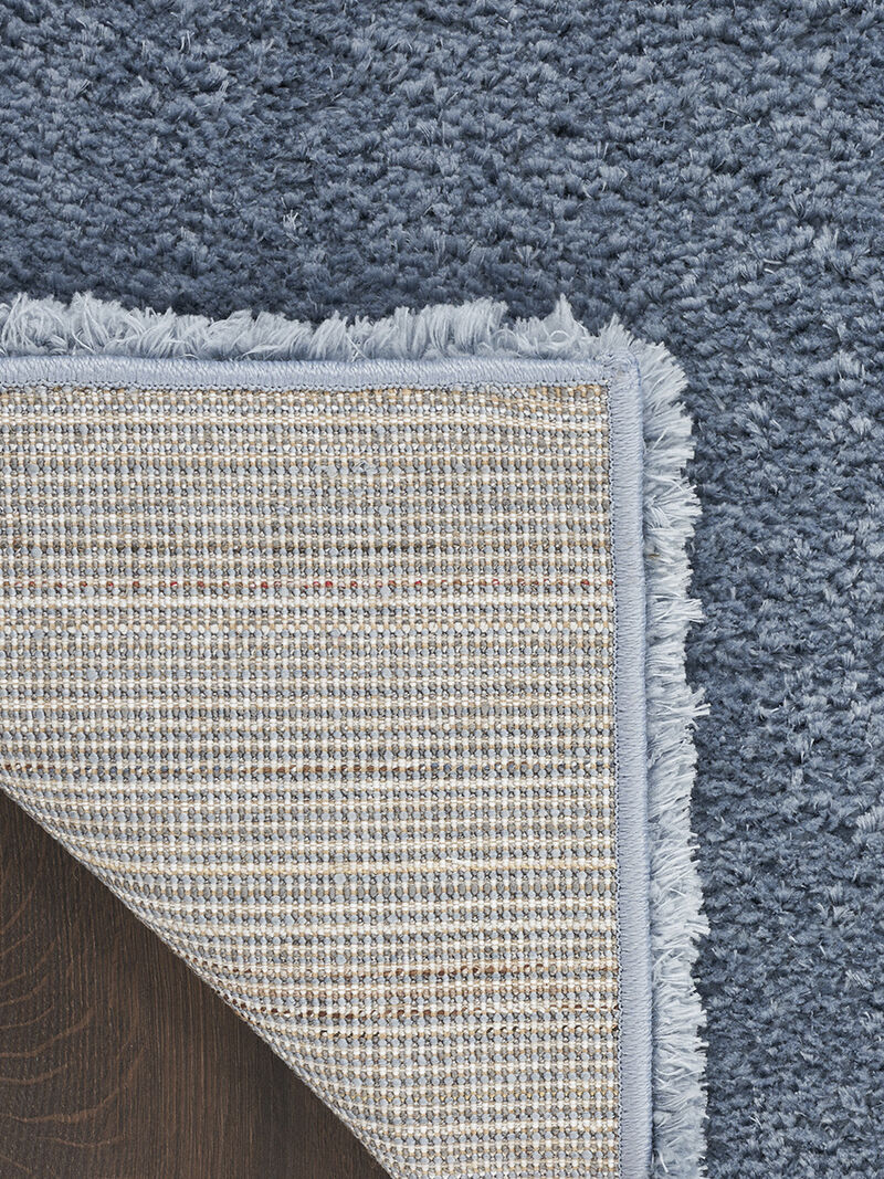 Dreamy Shag DRS05 Light Blue 5'3" x 7'3" Rug image number 1