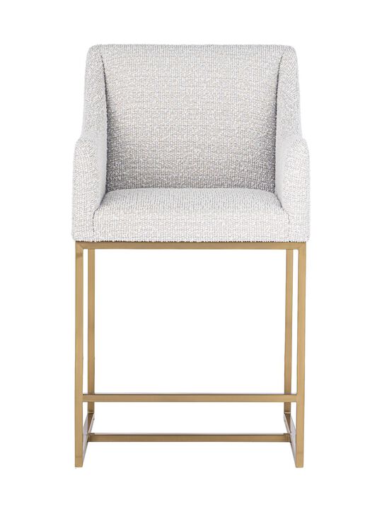 Pinrose Cotton Arm Stool