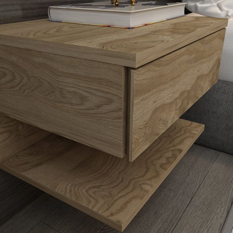 Decorotika Vivid Nightstand Oud Oak