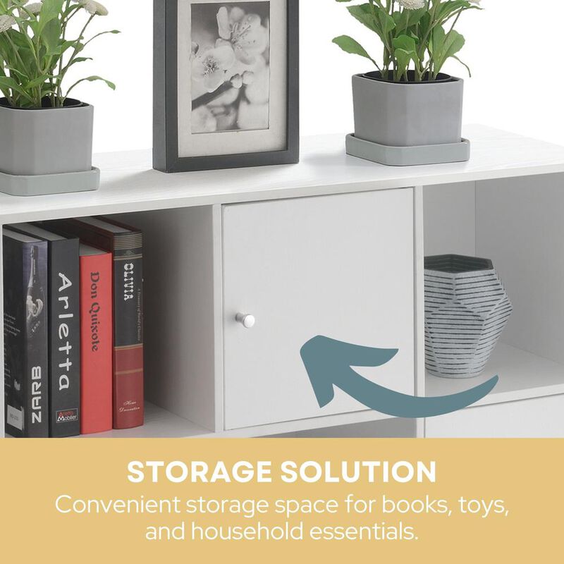 Convience Concept, Inc. Xtra Storage 3x2 3 Door Cabinet Console Table