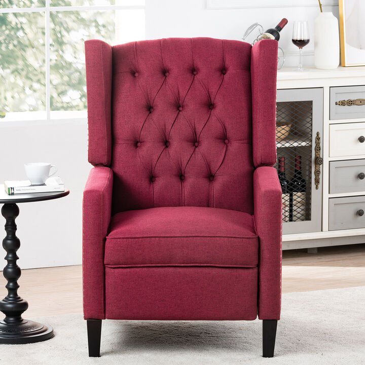 Cawarp Wide Manual Wing Chair Recliner