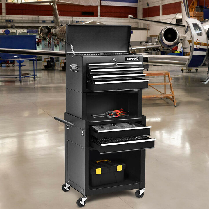 6-Drawer Tool Chest with Heightening Cabinet