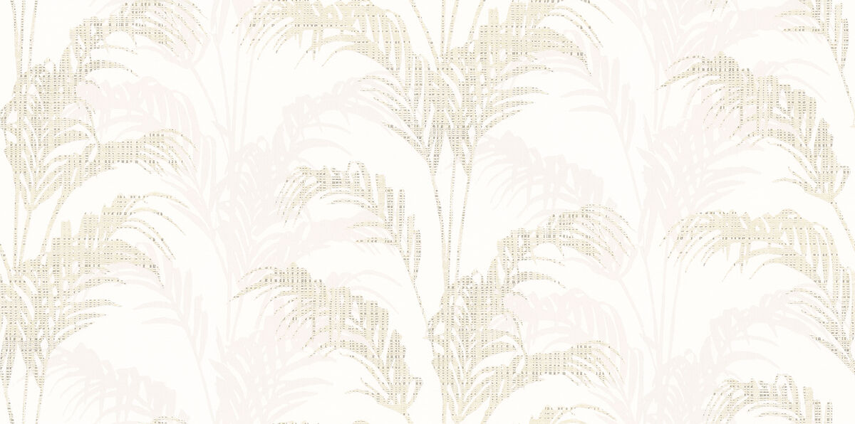 Rattan Ivory Palm Wallpaper