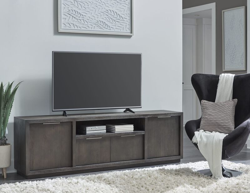 Oxford Grey 84" Media Console image number 1
