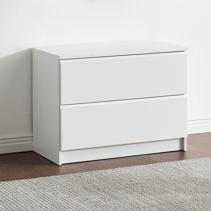 Devi White Freestanding Walk in Wood Closet System