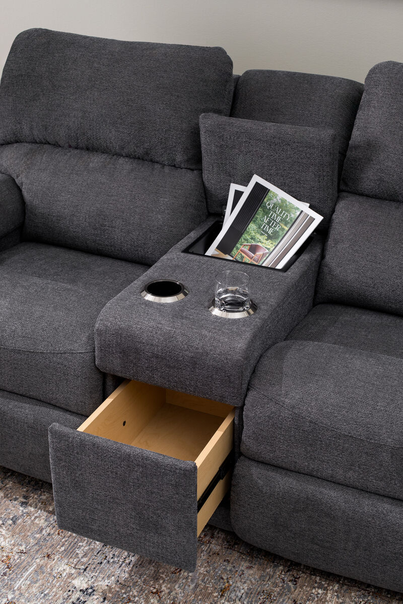 Brooks Reclining Loveseat with Console