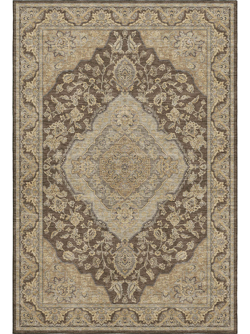 Hatay HY3 Chocolate 3' x 5' Rug