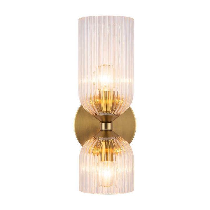 Nelly 12-in Socket Damp-Rated Wall/Vanity Light