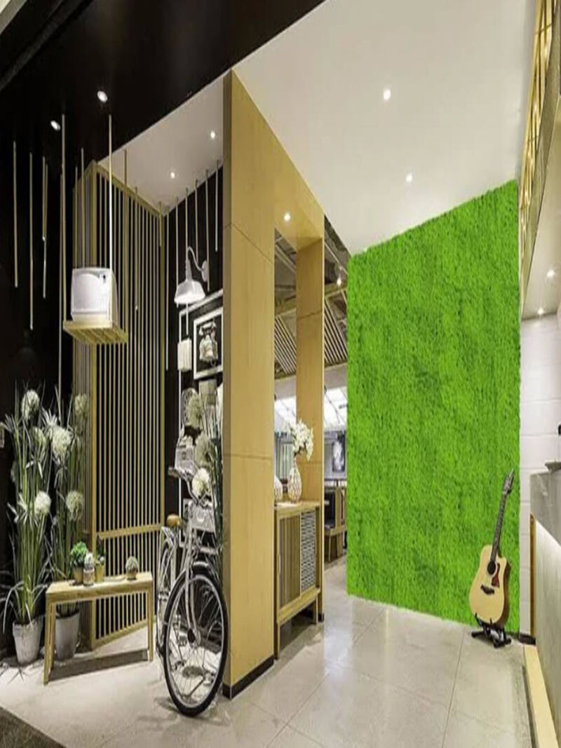 Faux Evergreen Moss Mat 33 SQ FT UV Resistant Commercial Grade UV Resistant image number 6
